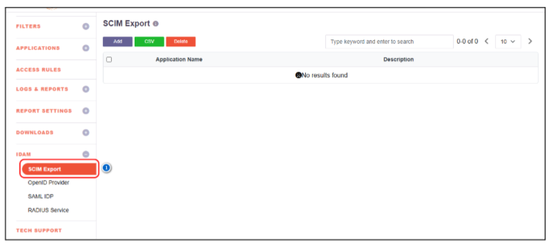 SCIM Export - InstaSafe Documentation Hub